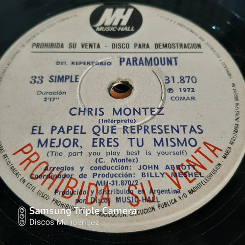 Simple Chris Montez Mh C19