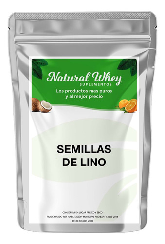 Semillas De Lino Pura 1 Kg