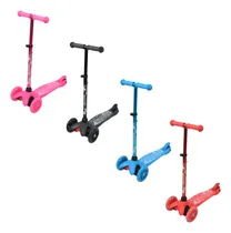 Comprar Monopatín Bipokids 3 Ruedas Con Luces Liga 2-4 Años