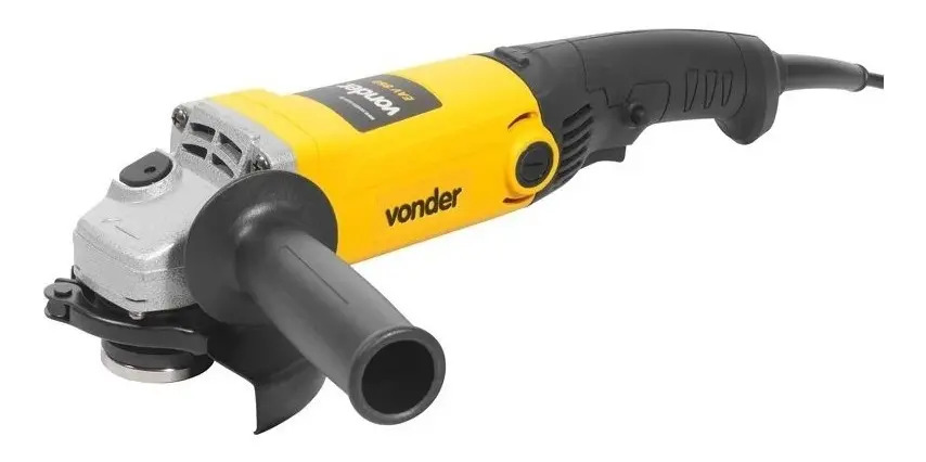 Esmerilhadeira Angular Vonder C/ Capa De Proteção Durável Cor Amarelo Frequência 60/50