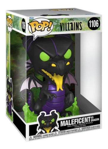 Funko Pop: Malefica Dragon - Villanos Disney 10 Pulgds #1106