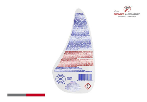 Kit 3 Botella Aceite Motor Sintetico Dexos1 Gen2 0w-20 946ml