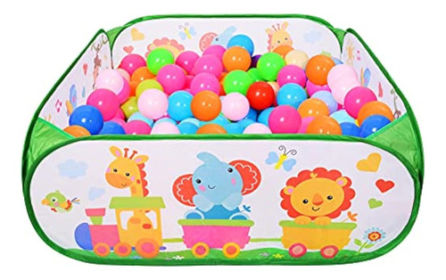 Beestech Toddler Ball Pit, Large Pop Up Animal Ball Pits, Pl