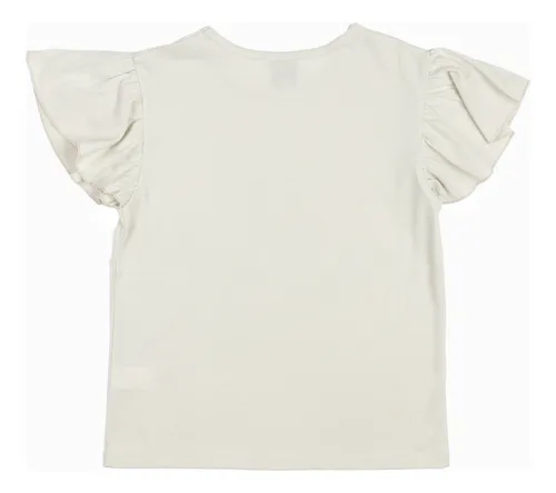 Polera Niña So Many Wish Gris Disney