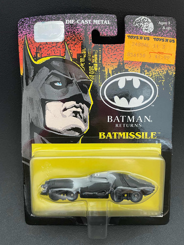 Ertl Vintage Batman Returns Vehículo Batmissile Del Año 1992