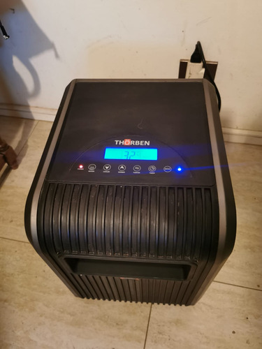 Estufa Infrarroja 3 En 1 Thorben 1500 Wifi Color Negro