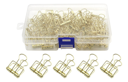 Anller Paquete De 50 Clips De Alambre Metalico Multiusos, Cl