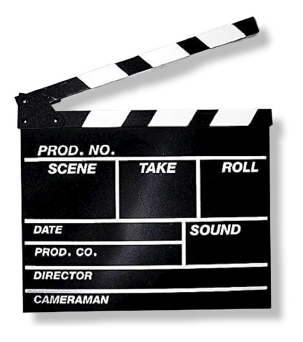 Claqueta Accion Para Cine Youtube Videoclips Aa41