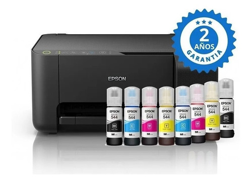 Impresora Epson L3210 Sistema Continuo + 4 Tintas Extra