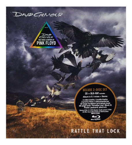 David Gilmour - Rattle That Lock - Cd + Blueray