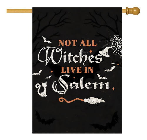 Cartel Not All Witches Live In Salem De Halloween 71x101cm