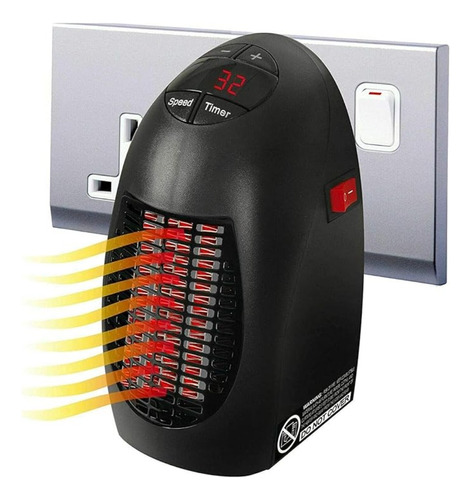 Portátil Calefactor Cerámico, Mini 400w Calentador