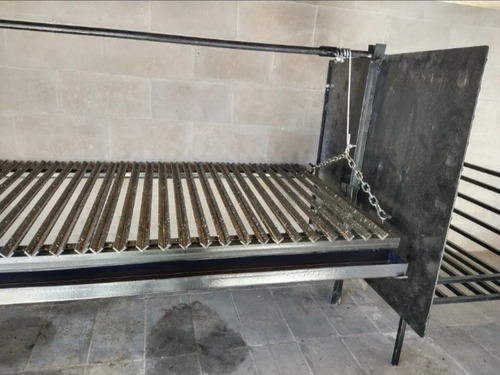 Imagen 3 de 5 de Parrilla Completa Con Sistema De Elevación Enlosada