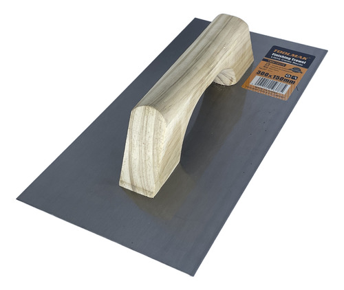 Llana Lisa Metalica 30 X 15 Cm Tipo Canto Recto Toolmak