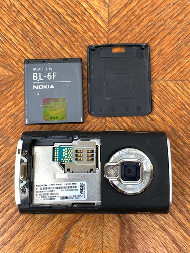 Celular Nokia N95 Vintage Plateado (Usado)