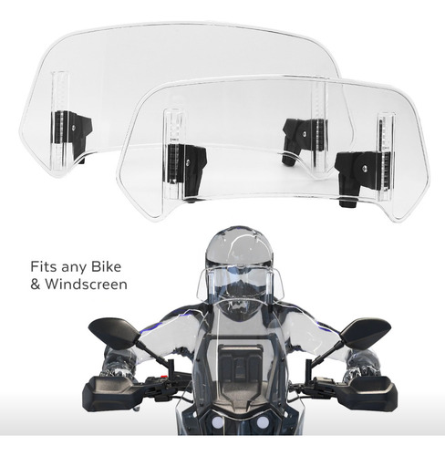 Extensión Para Parabrisas Y Parabrisas Para Motocicletas