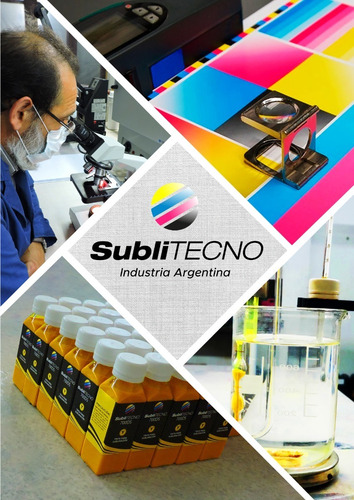 Imagen 4 de 7 de Combo Sublimacion Resma A4 + Tintas Sublitecno