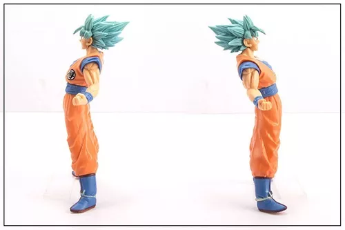  Figura Son Goku Azul Ultra Instinto Dragon Ball Super Pvc