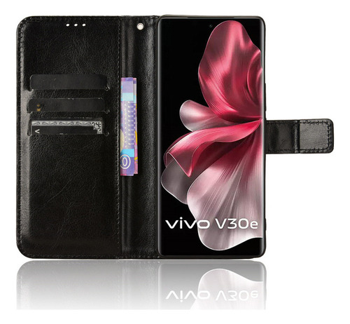 ;= Funda Para Vivo V40 Lite 5g Cáscara De Solapa