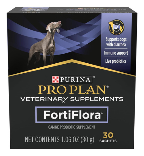 Purina Fortiflora Probioticos Para Perros Pro 30 Und