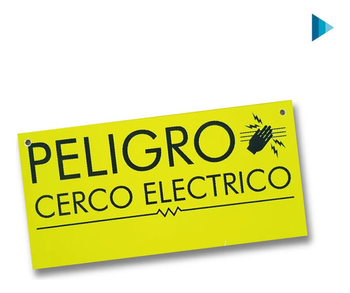 Cartel De Advertencia Cercas Eléctricas X 30 Unid.