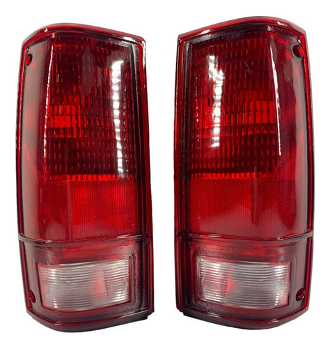 Par Calaveras Camioneta Chevrolet Gmc Luces 1985 1986  1987