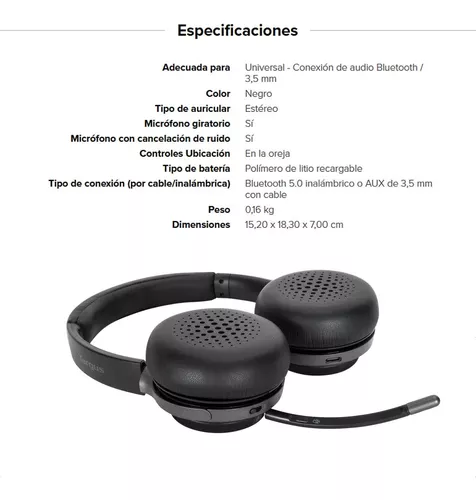 Auriculares estéreo con cable Targus