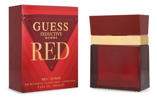 Perfume Guess Seductive Red Hombre 100 Ml Edt Original