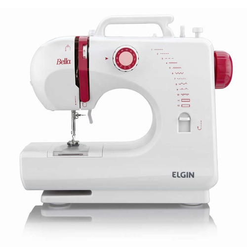 Máquina De Costura Elgin Bella Bl-1200 Bivolt Portatil