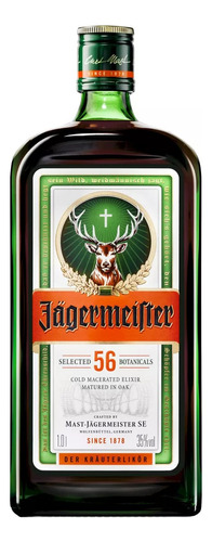 Licor Aperitivo Alemão Jagermeister 1 Litro - Pronta