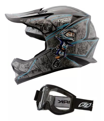 Compre Capacete Motocross Infantil Jett Evolution - Sportbay