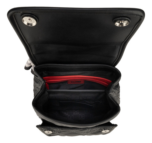 Bolsa Backpack Cloe Natfil Mediano Color Negro