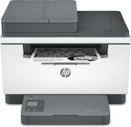 Impresora multifunción HP LaserJet M236sdw con wifi blanca y gris 110V - 127V