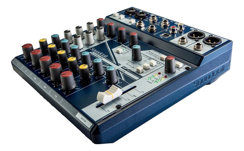 Mezcladora 8 Canales (2 Directos, 6 Compartidos) Soundcraft