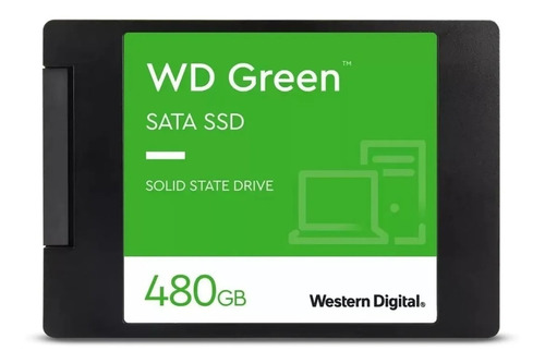 Disco Solido Western Green 480gb Wds480g3g0a 