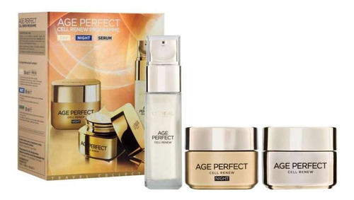 Set De Cremas L'oreal Paris Age Perfect Trio De Cremas 