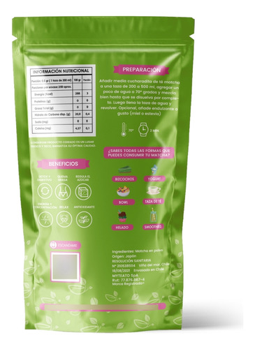 Te Matcha 100 Gr - My Tea To