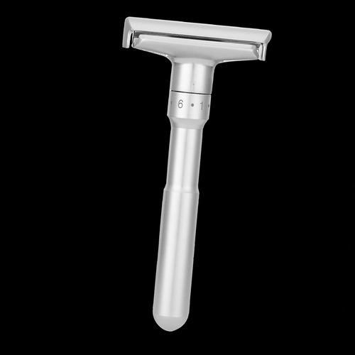 Afeitadora Desmontaje Ajustable Safety Razor , Con 5 Cuchill
