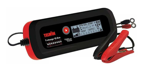 Cargador De Baterias Inteligente T-charge 6-12v Telwin Italy