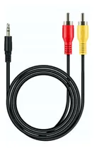 Comprar Cable Audio Jack 3.5mm Macho A 2 Rca Macho 1.5m Aux Stereo
