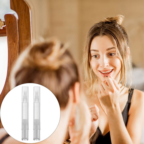 Hnhn5 Botellas De Brillo Labial Vacías De 5 Ml, Esmaltes Lab