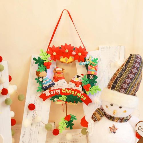 Decoración No Tejida De Fieltro Adornos De De Navidad