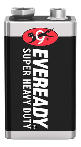 3 Pilas Eveready 9v Rectangular Cada Paquete Tiene 1 Unidad