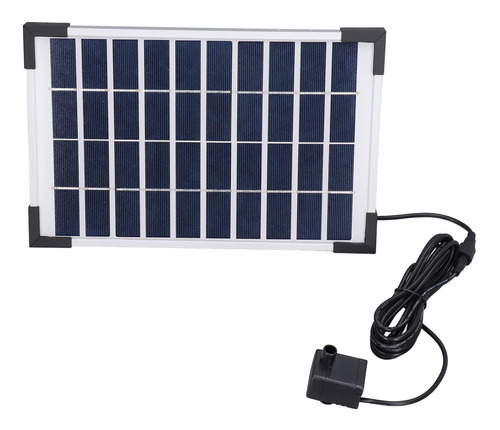 Kit De Fuente De Agua Solar De 10v 5w, Bomba Flotante Para J