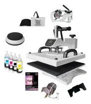 Comprar Combo 10 En 1 De Maquina Para Sublimar Remeras Tazas 38x38