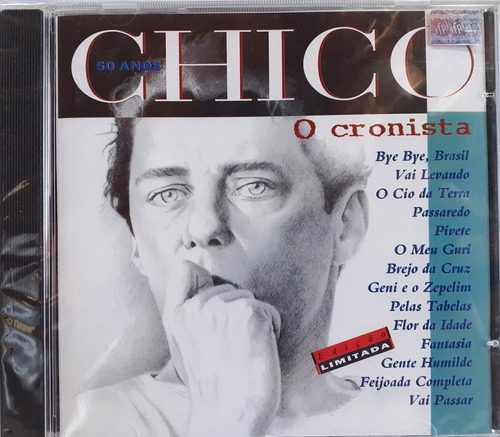 Chico Buarque O Cronista Coleção 50 Anos Cd Lacrado