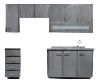 Cocina Integral De 240cm, 5 Piezas, Incluye Tarja | Color