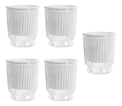 5 Ppc Selfing -riesing Plant Botters Simple Clear 12x14.5cm