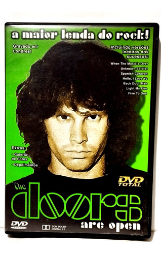 Dvd - The Doors - Are Open - A Maior Lenda Do Rock!