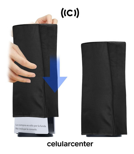 Funda Protección Cubre Polvo Para Ps5 Playstation 5 Vertical